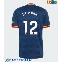 Maglie da calcio Arsenal Jurrien Timber #12 Seconda Maglia 2026-27 Manica Corta
